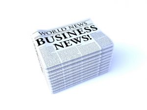Newspaper Headline: Business News